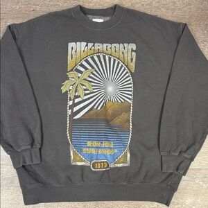 Billabong x Ron Jon Surf Shop Graphic Sweatshirt – Size M